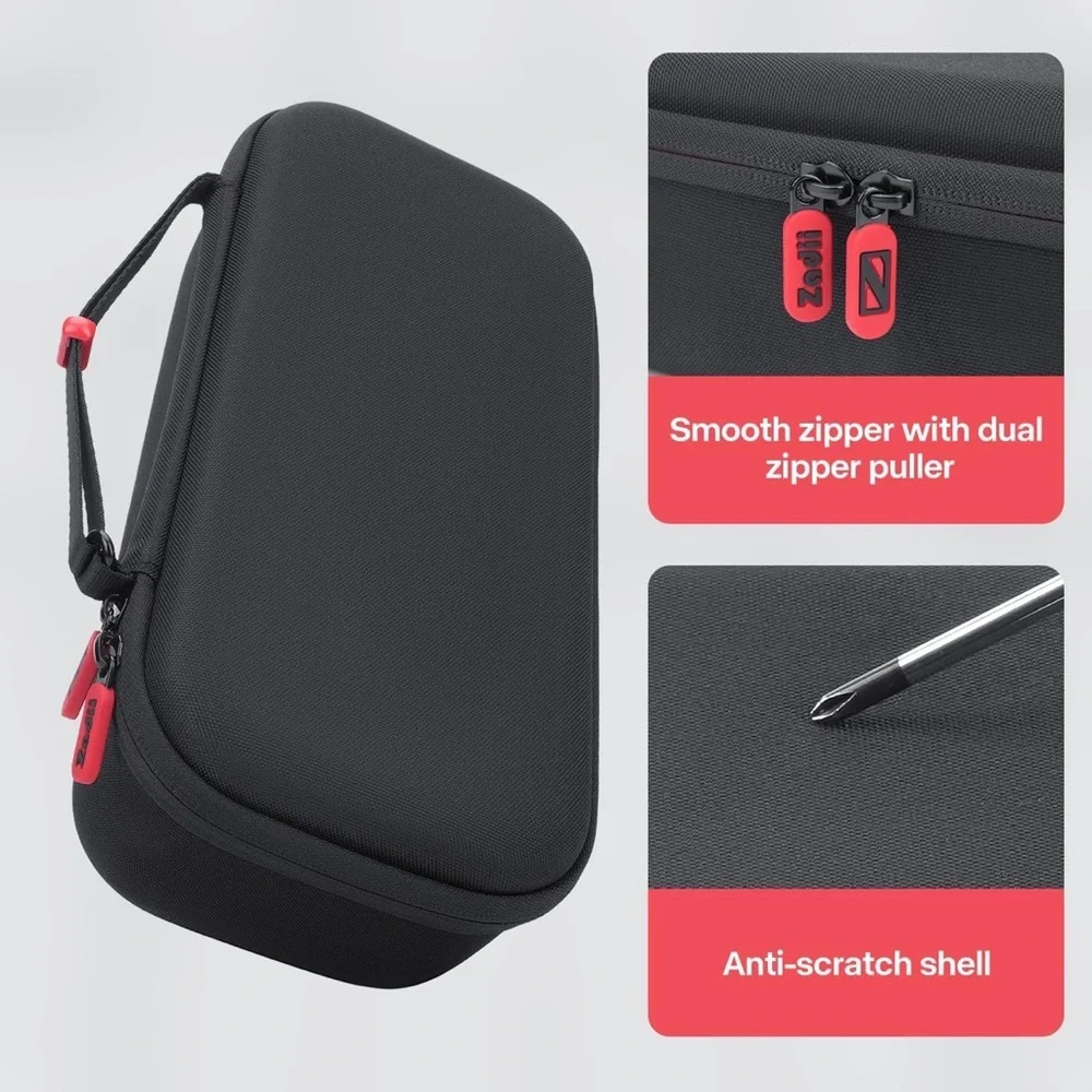 Black and Red Gaming Console Case